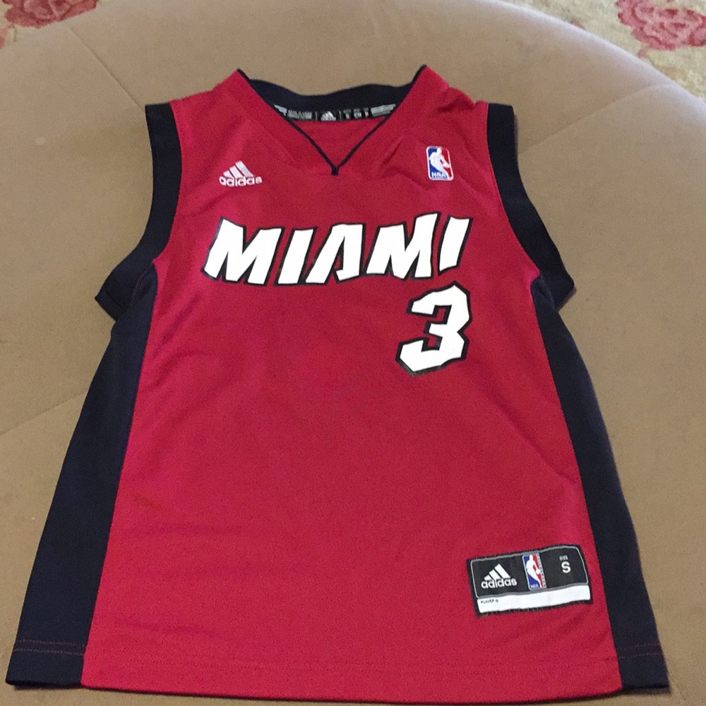 NBA Jersey Size Small Top Miami Wade